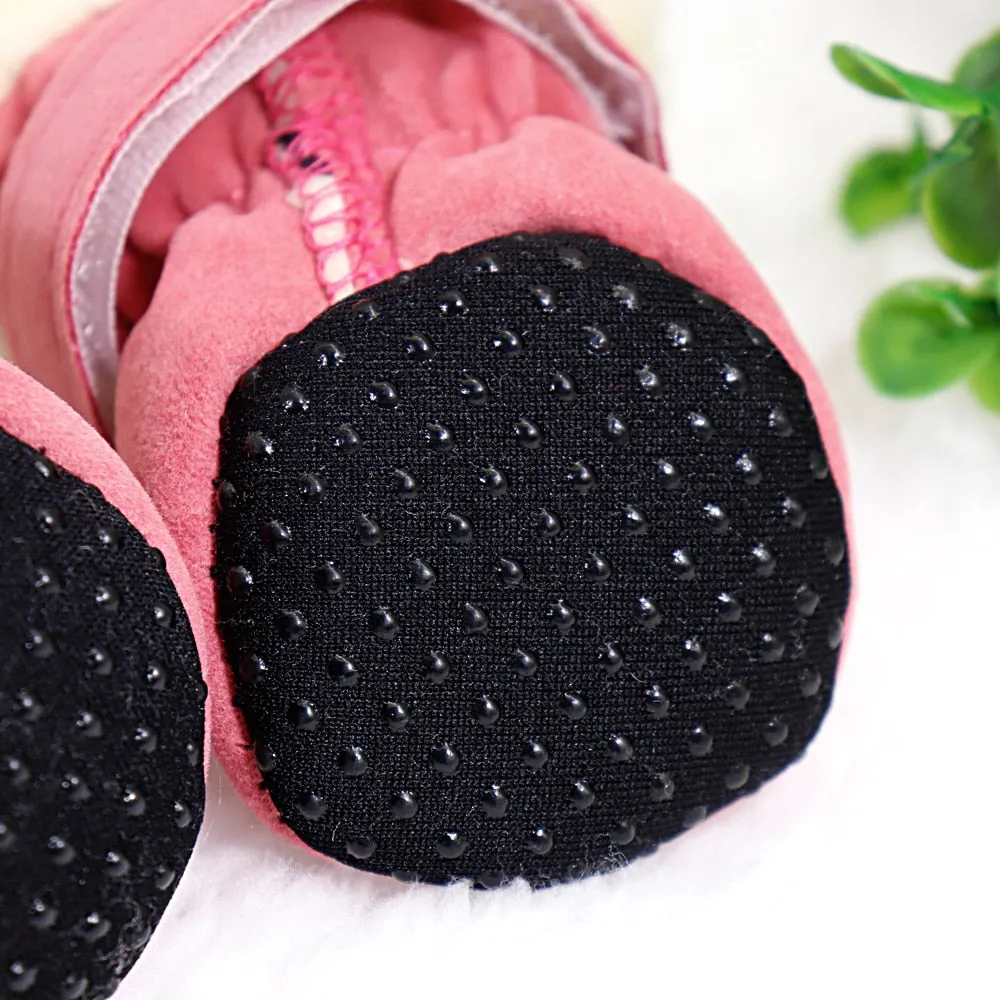 4pcs Winter Anti-Slip Pet Boots for Small Pets