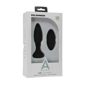 A-play Vibe Begin Plug W/remote Blk