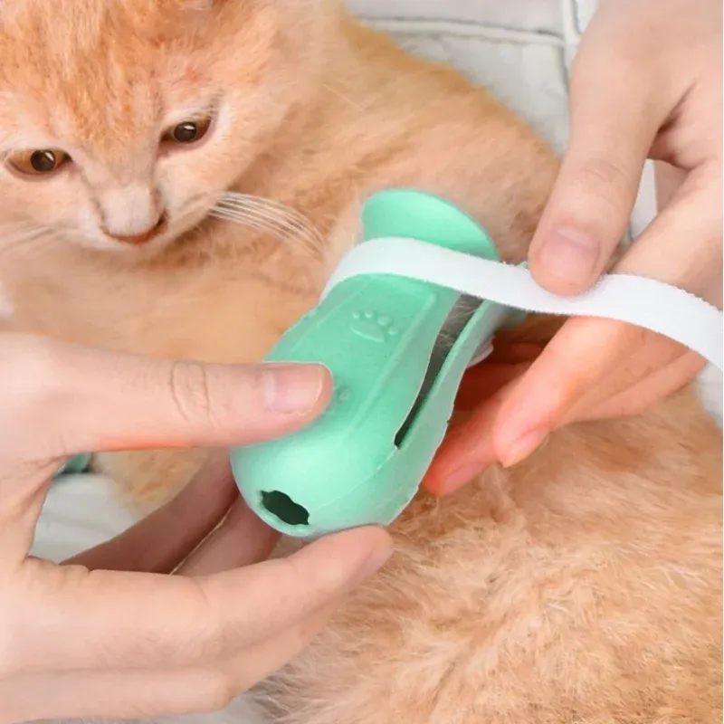 Adjustable Anti-Scratch Cat Bath Boots