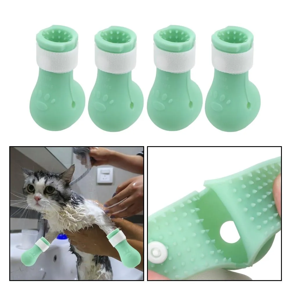 Anti-Scratch Paw Protector Bath Boots
