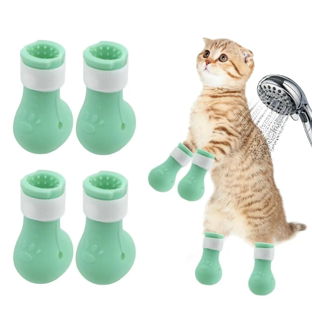 Anti-Scratch Paw Protector Bath Boots