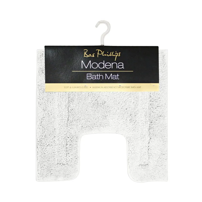 Bas Phillips Modena Microfibre Contour Bath Mat