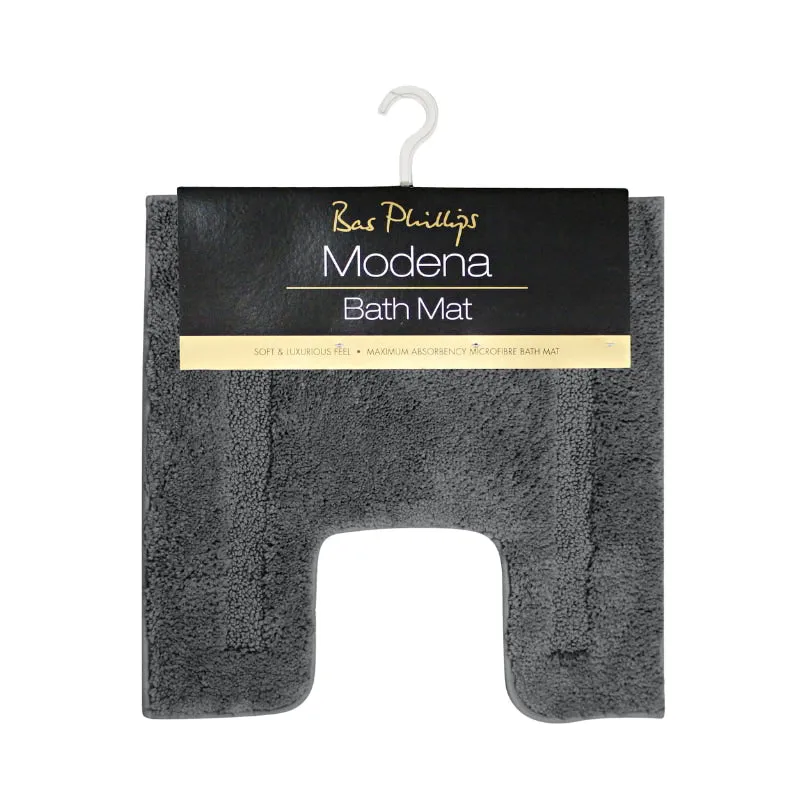 Bas Phillips Modena Microfibre Contour Bath Mat