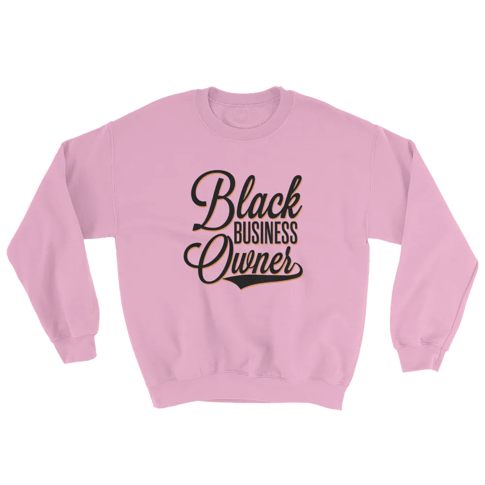 Black Business Owner (Black) Unisex Sweatshirt