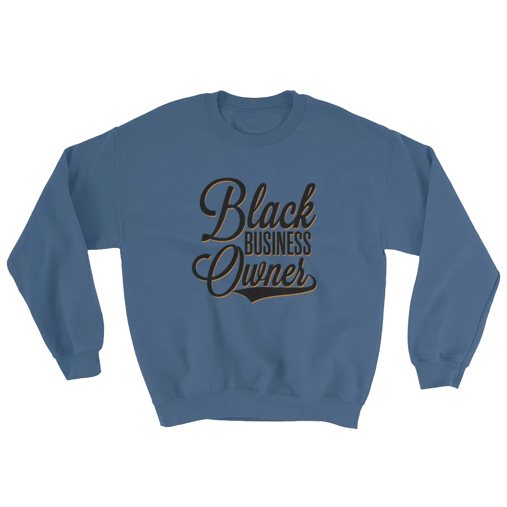Black Business Owner (Black) Unisex Sweatshirt