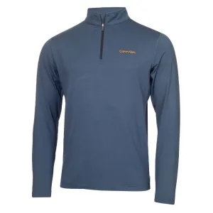 Calvin Klein Newport 1/2 Zip Pullover Golf Top 2024 C9924 - Engine Blue