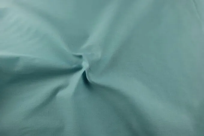 Cotton Blends Polycotton Plain Duck Egg
