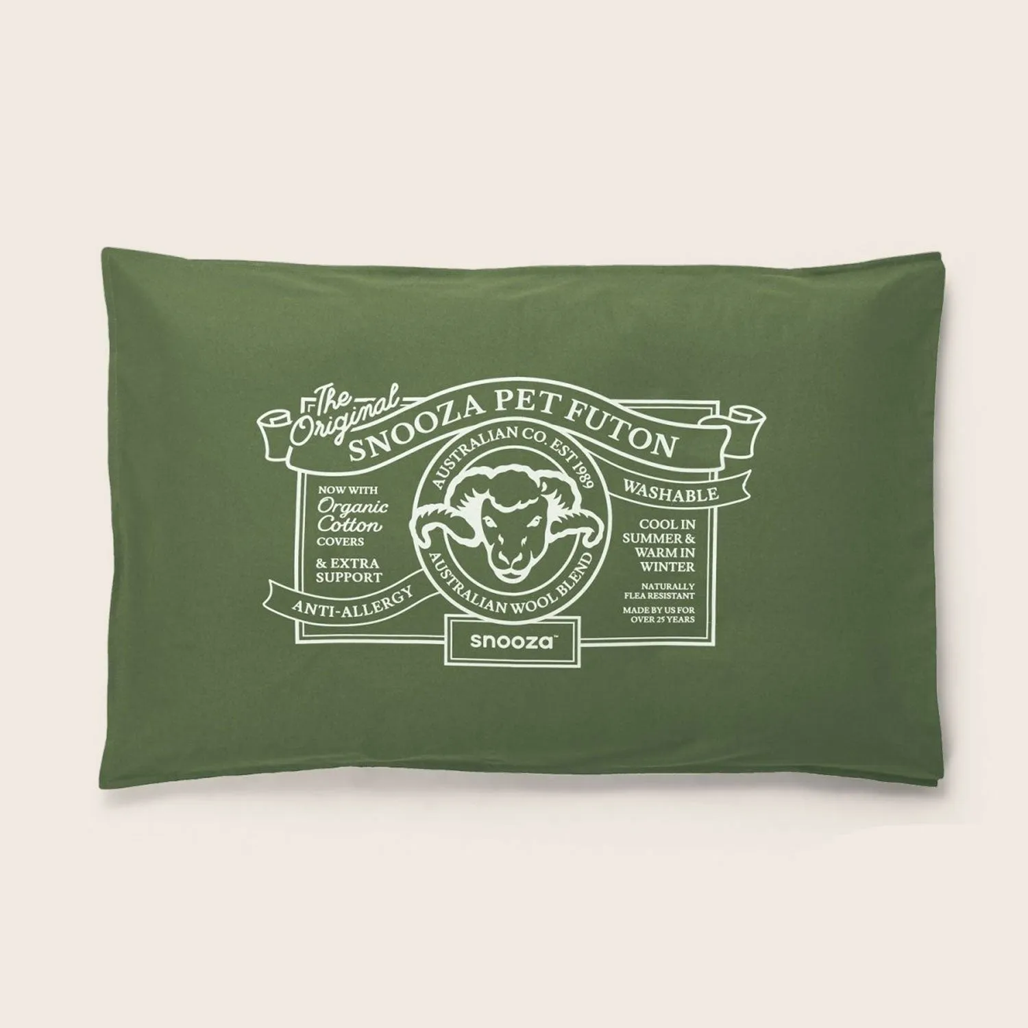 Cotton Canvas Futon