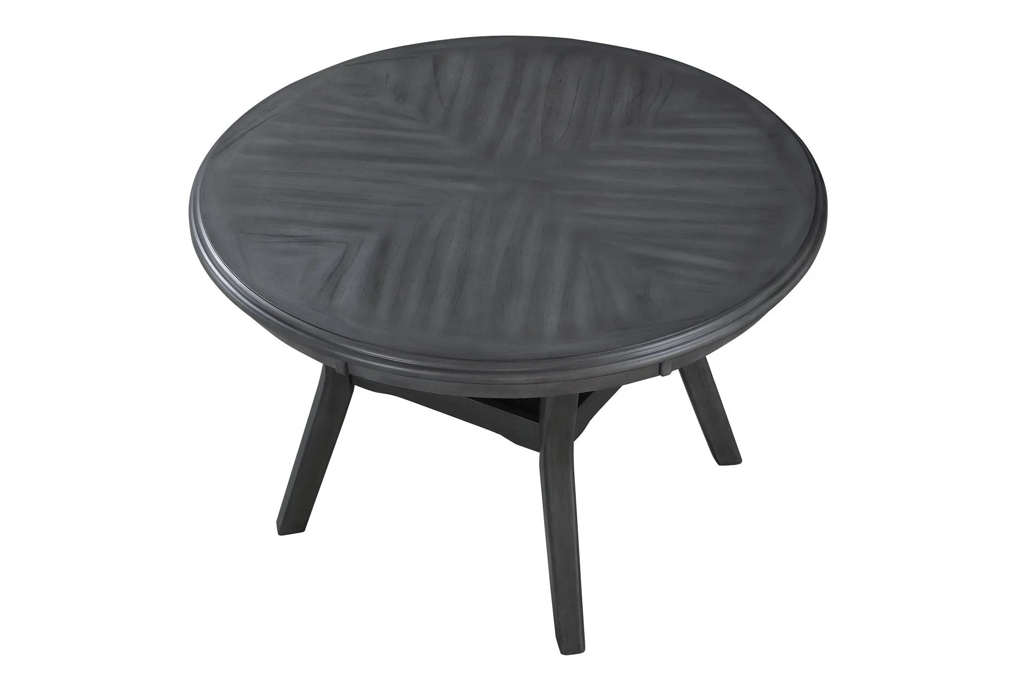 Dominique Dining Set in Grey Solid Wood