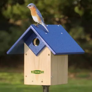 Duncraft Chalet Bluebird House & Pole