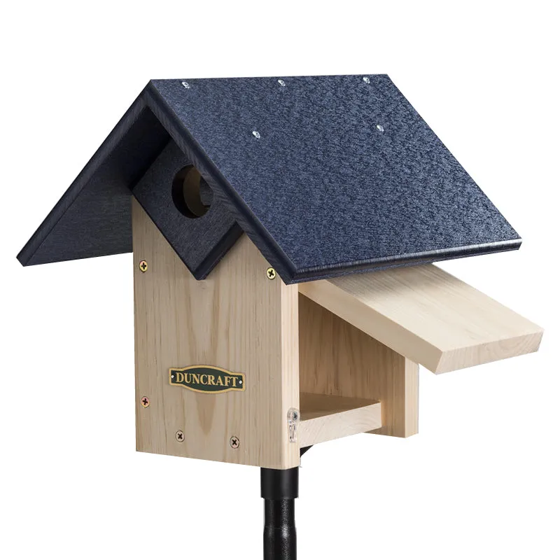 Duncraft Chalet Bluebird House & Pole