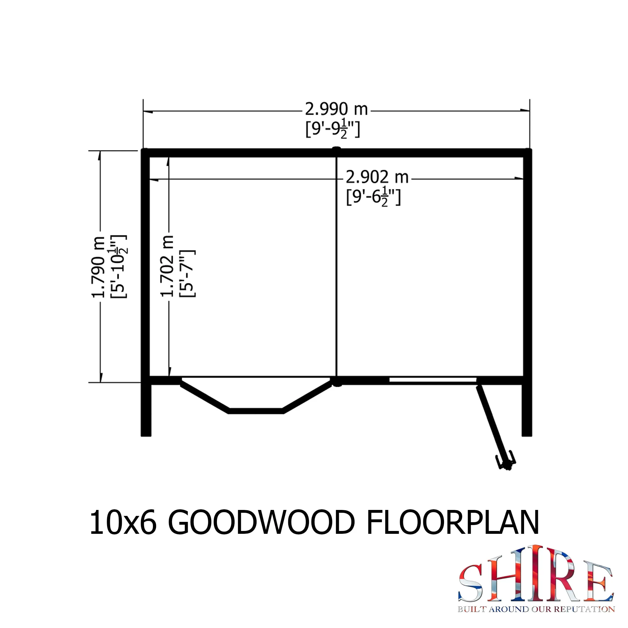 Goodwood Garden Room (10' x 6')