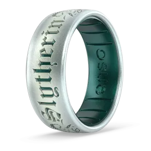 Harry Potter Silicone Ring - Floral Slytherin
