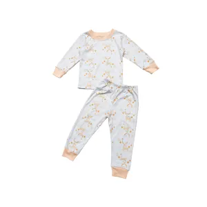 Holiday Pajamas - Blue Reindeer