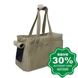 Ibiyaya - Canvas Pet Tote - Army Green