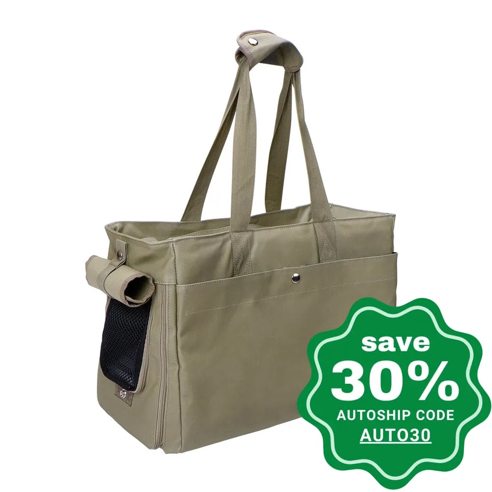 Ibiyaya - Canvas Pet Tote - Army Green