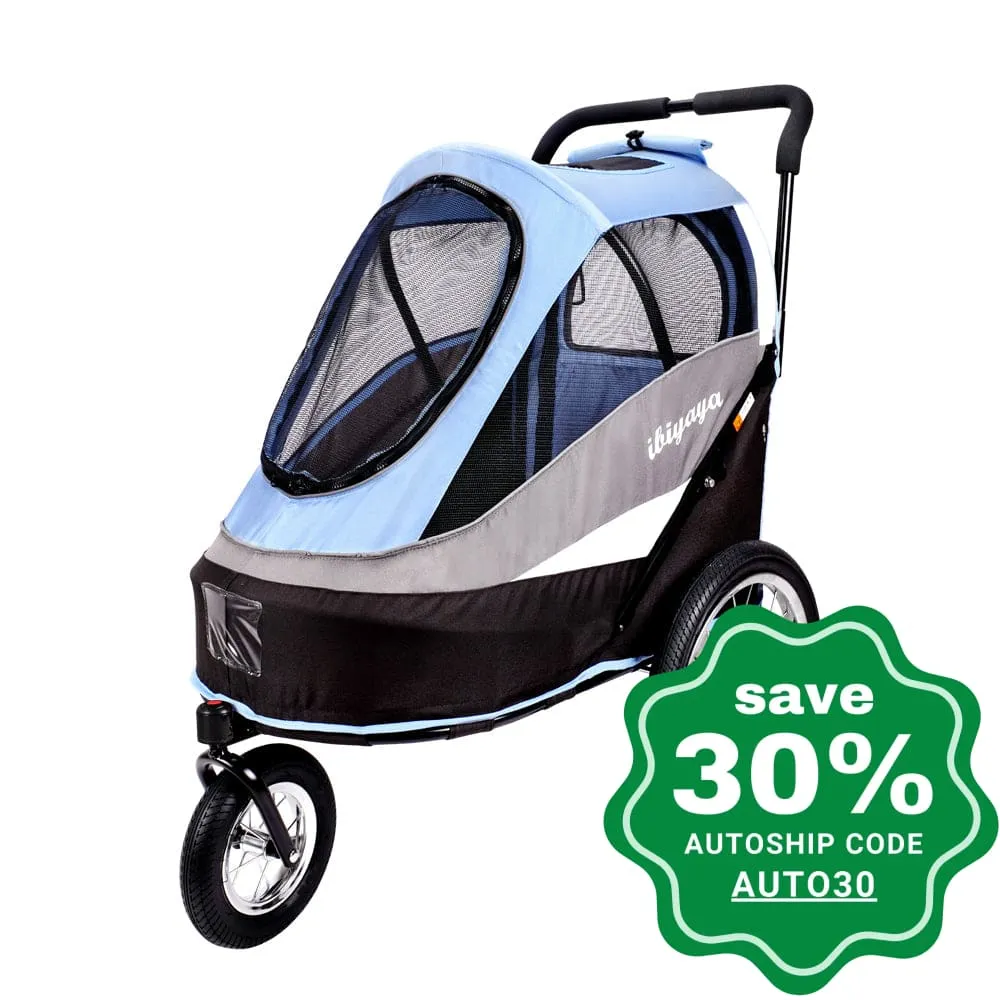 Ibiyaya - Happy Bicycle Pet Trailer/Stroller - Blue