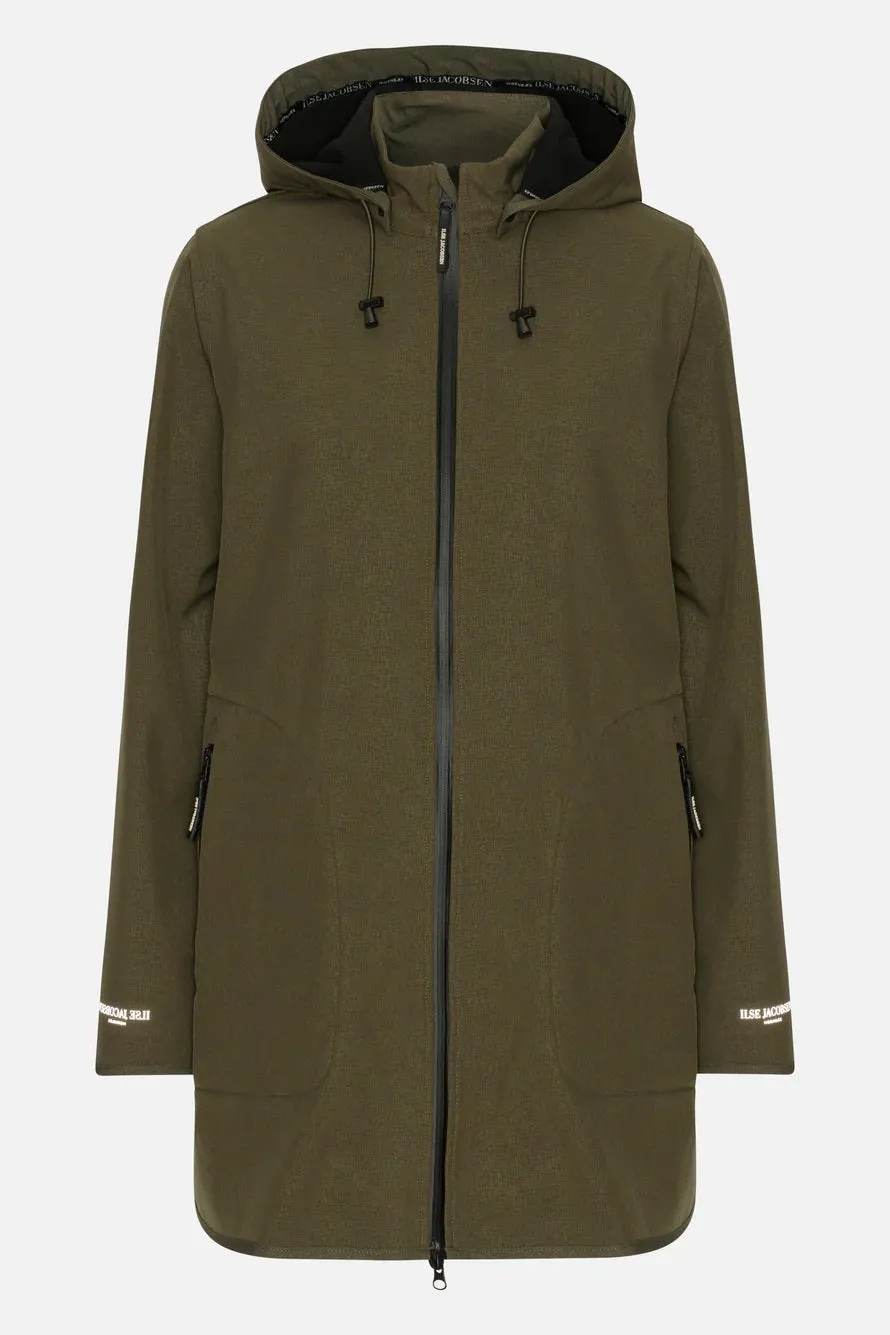 Ilse Jacobsen Rain 135 Raincoat Army