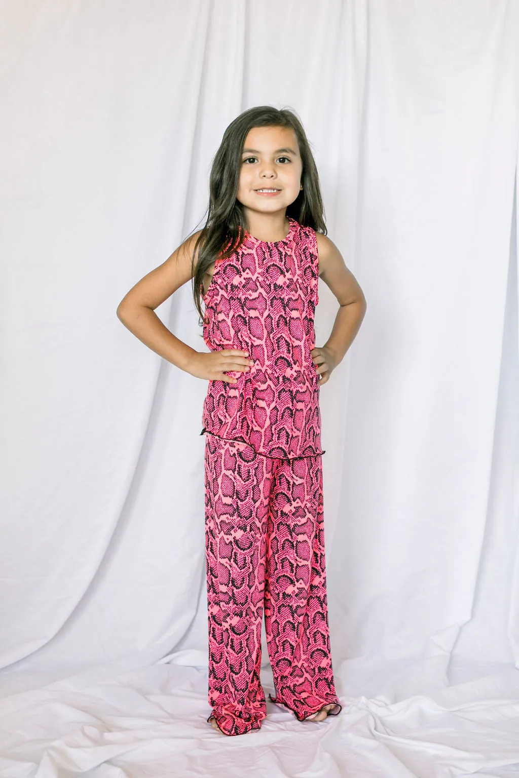 Kids Cozy Cobra Pajama Pants Set