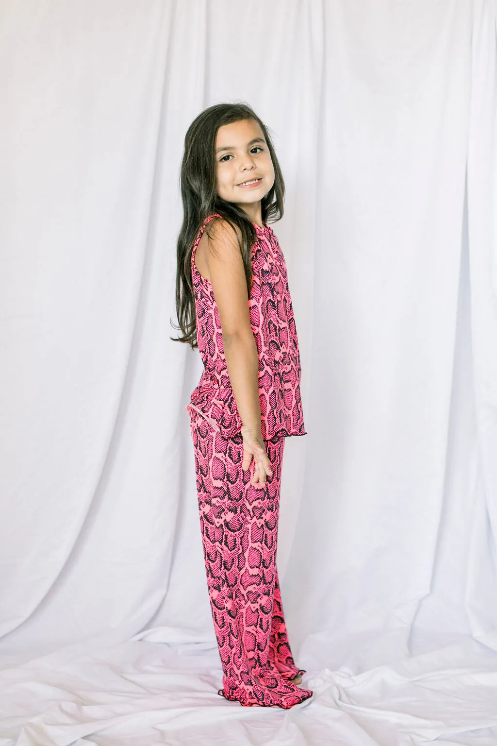 Kids Cozy Cobra Pajama Pants Set