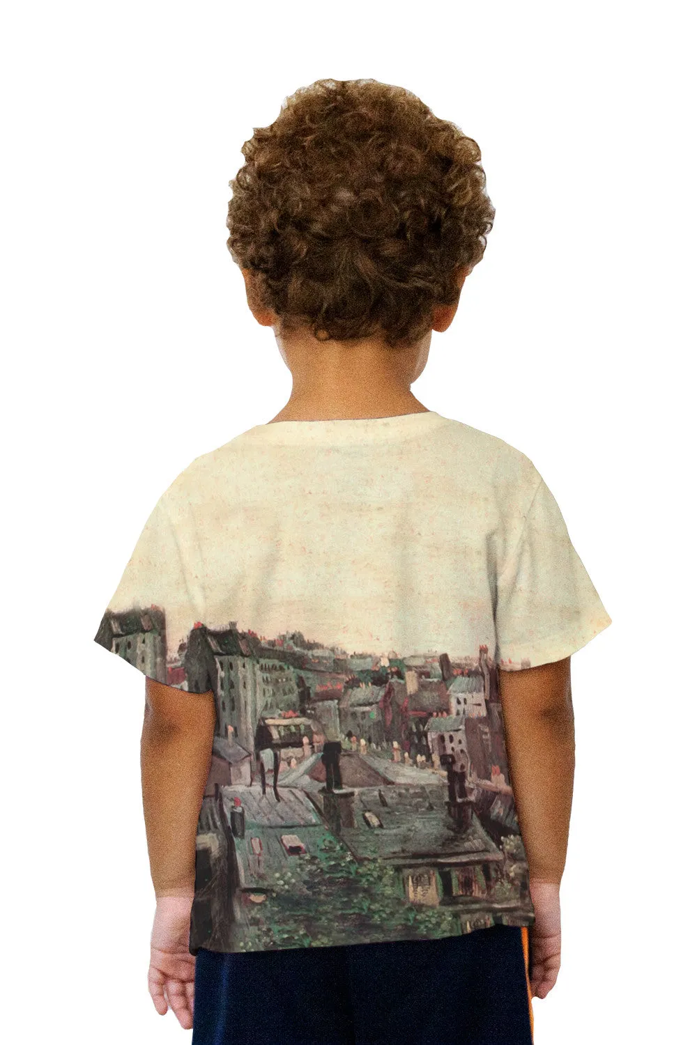 Kids Van Gogh -"Backs of Houses" (1886)