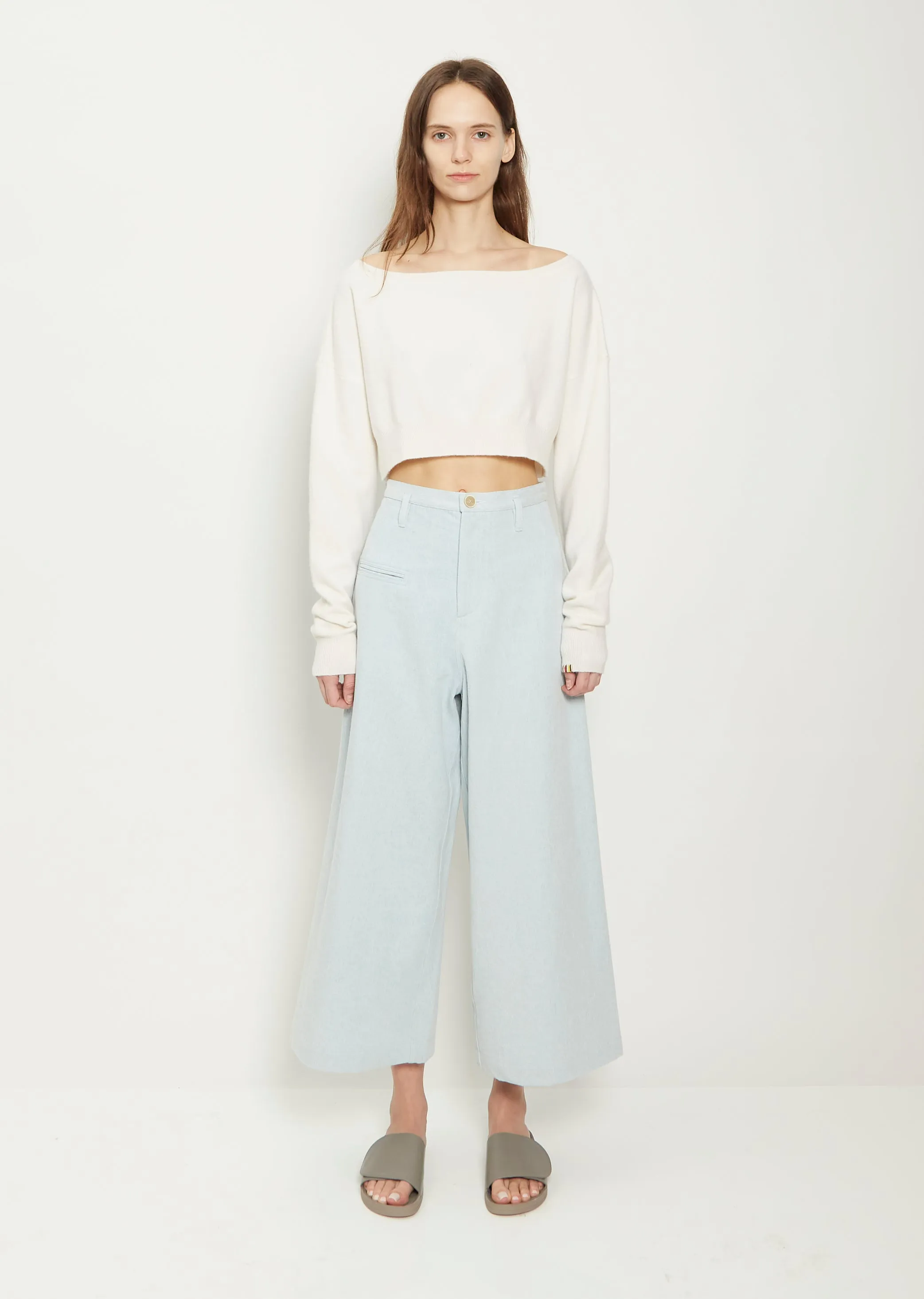 n°279 Belly Sweater — Snow