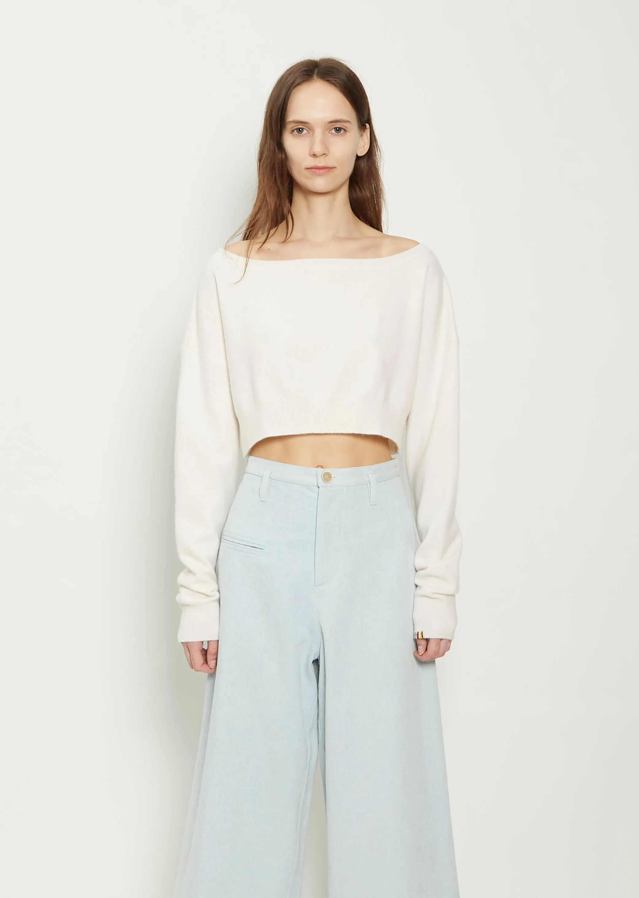 n°279 Belly Sweater — Snow