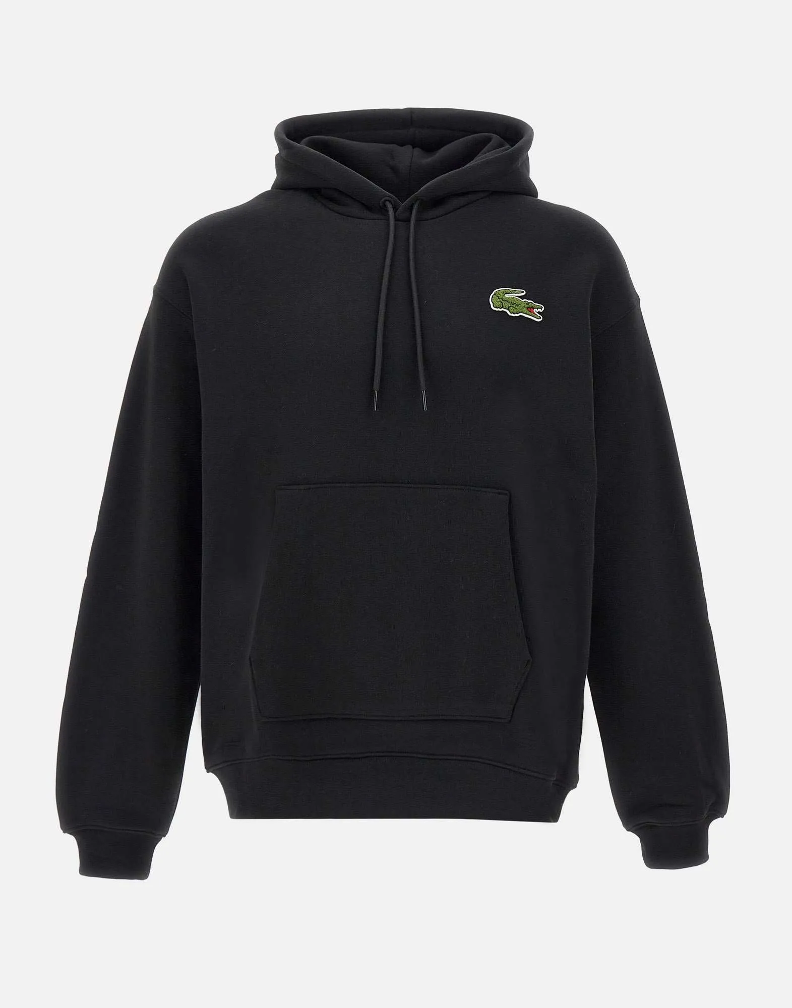 Organic Cotton Black Hoodie Sweatshirt