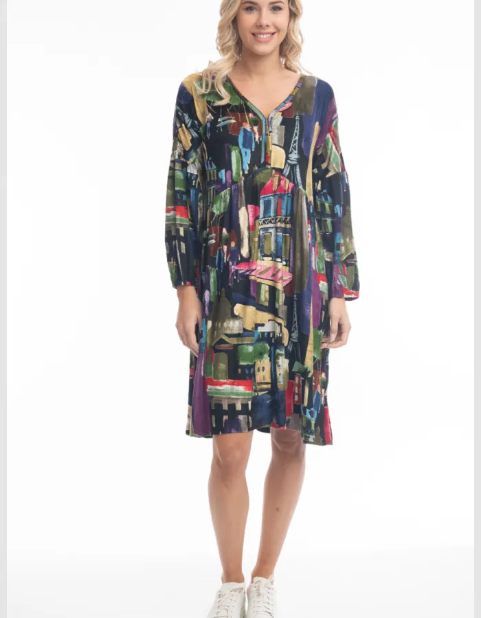 Orientique Madam Butterfly Short Peak Dress
