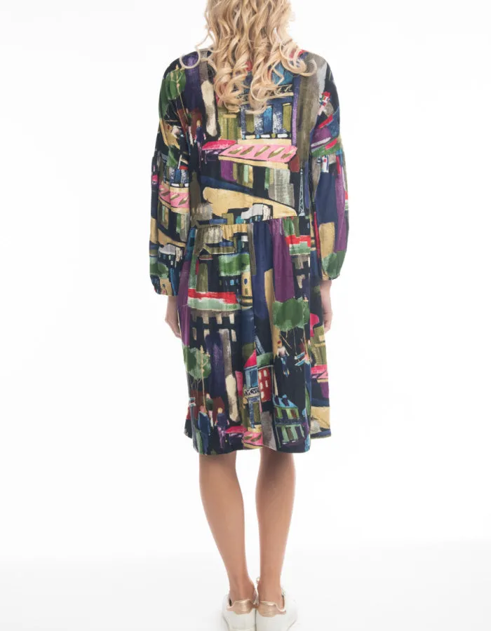 Orientique Madam Butterfly Short Peak Dress