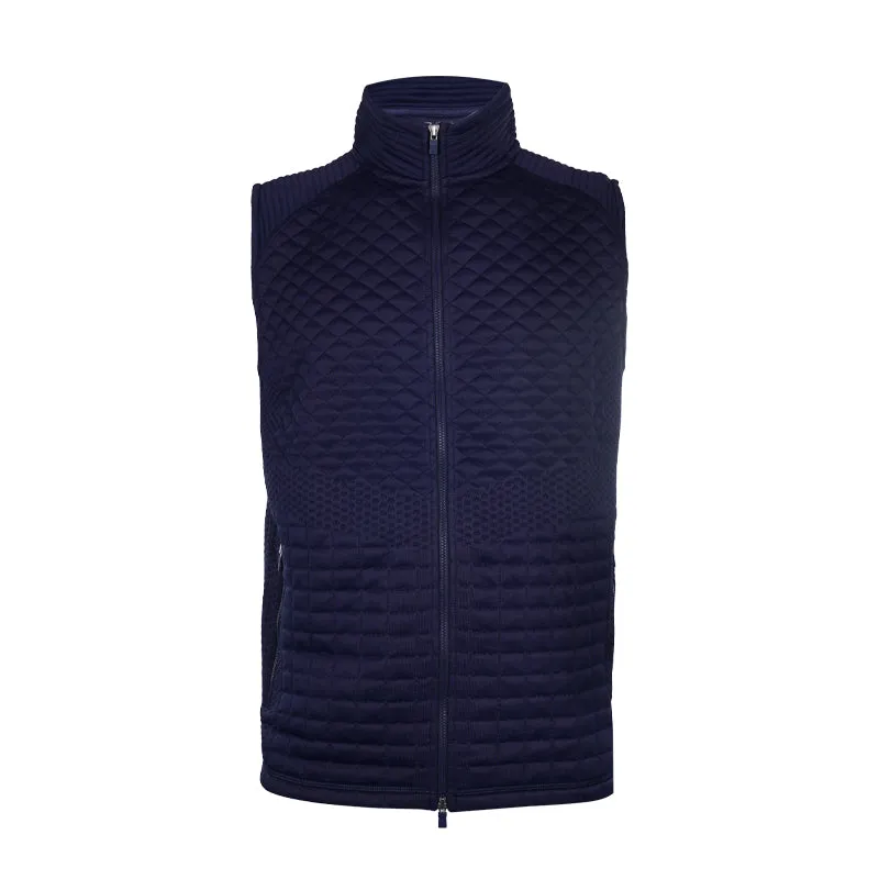 PETER MILLAR Orion Performance Quilted Men's Vest (Navy)