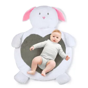 Plush Newborn Bunny Tummy Time Play Mat