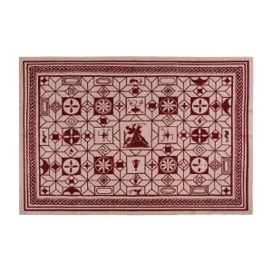 Pompeii Rust Cashmere Blankets by Saved NY
