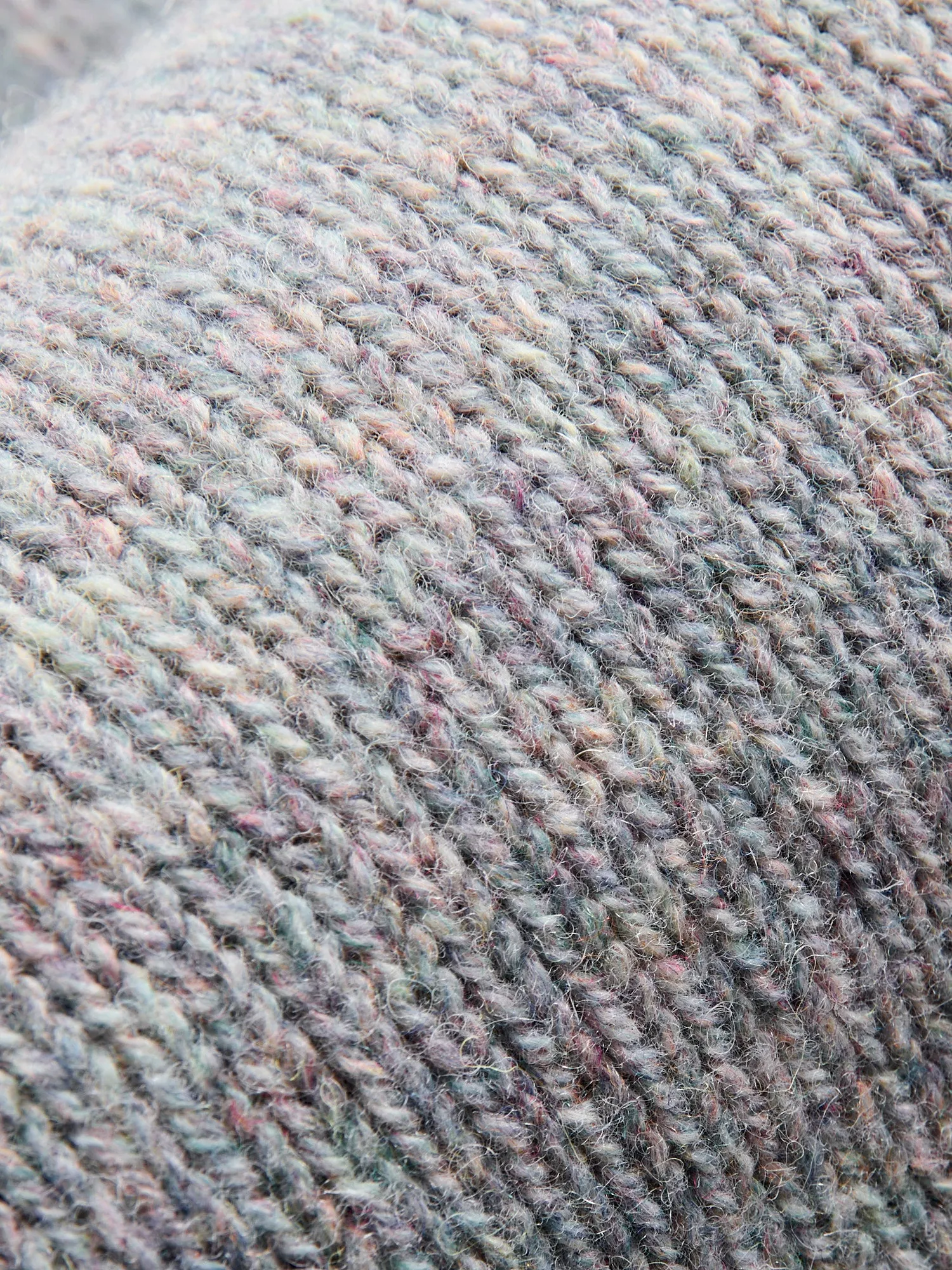 "Boxy Space Knit" Wool Sweater in Galaxy