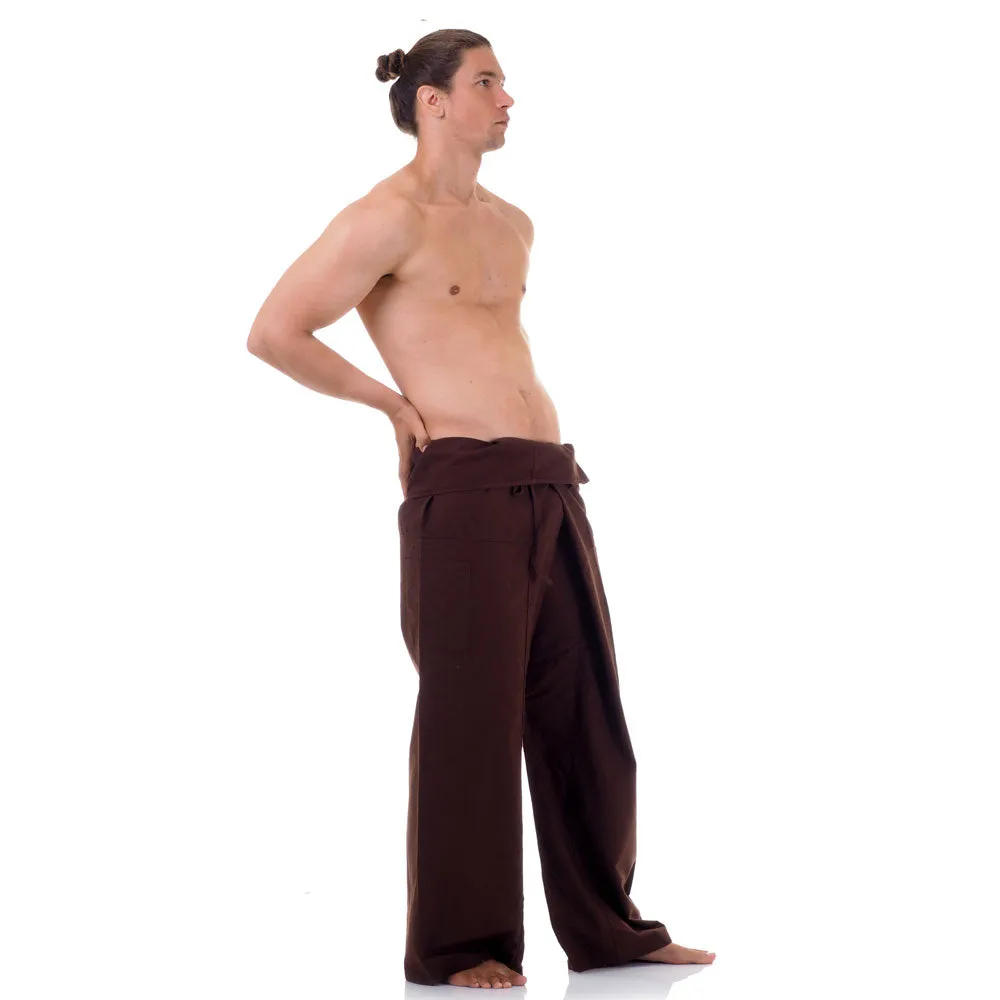 Sandy Beige Men's Thai Fisherman Pants