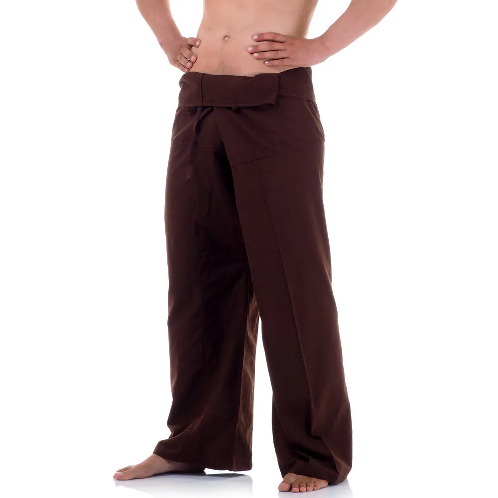 Sandy Beige Men's Thai Fisherman Pants