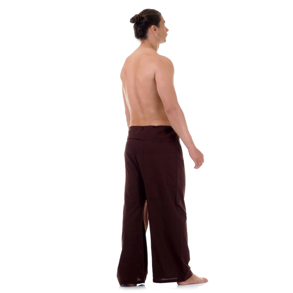 Sandy Beige Men's Thai Fisherman Pants