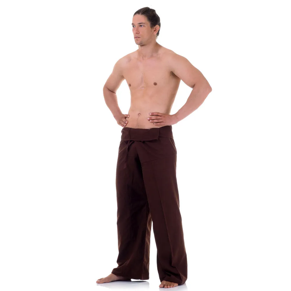 Sandy Beige Men's Thai Fisherman Pants