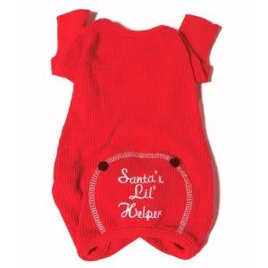 Santa's Lil' Helper Dog Pajamas