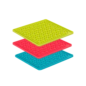 Silicone Therapeutic Dog Lick Mat,  8" x 8"