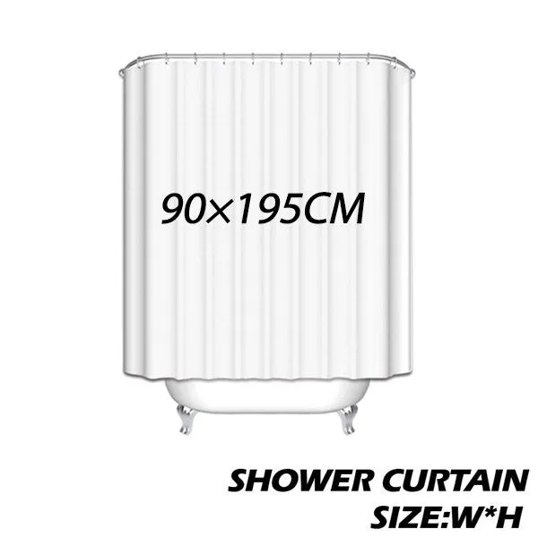 Sports Shower Curtain and Mat Set, Baseball Vintage Style Waterproof Fabric Bathroom Curtain