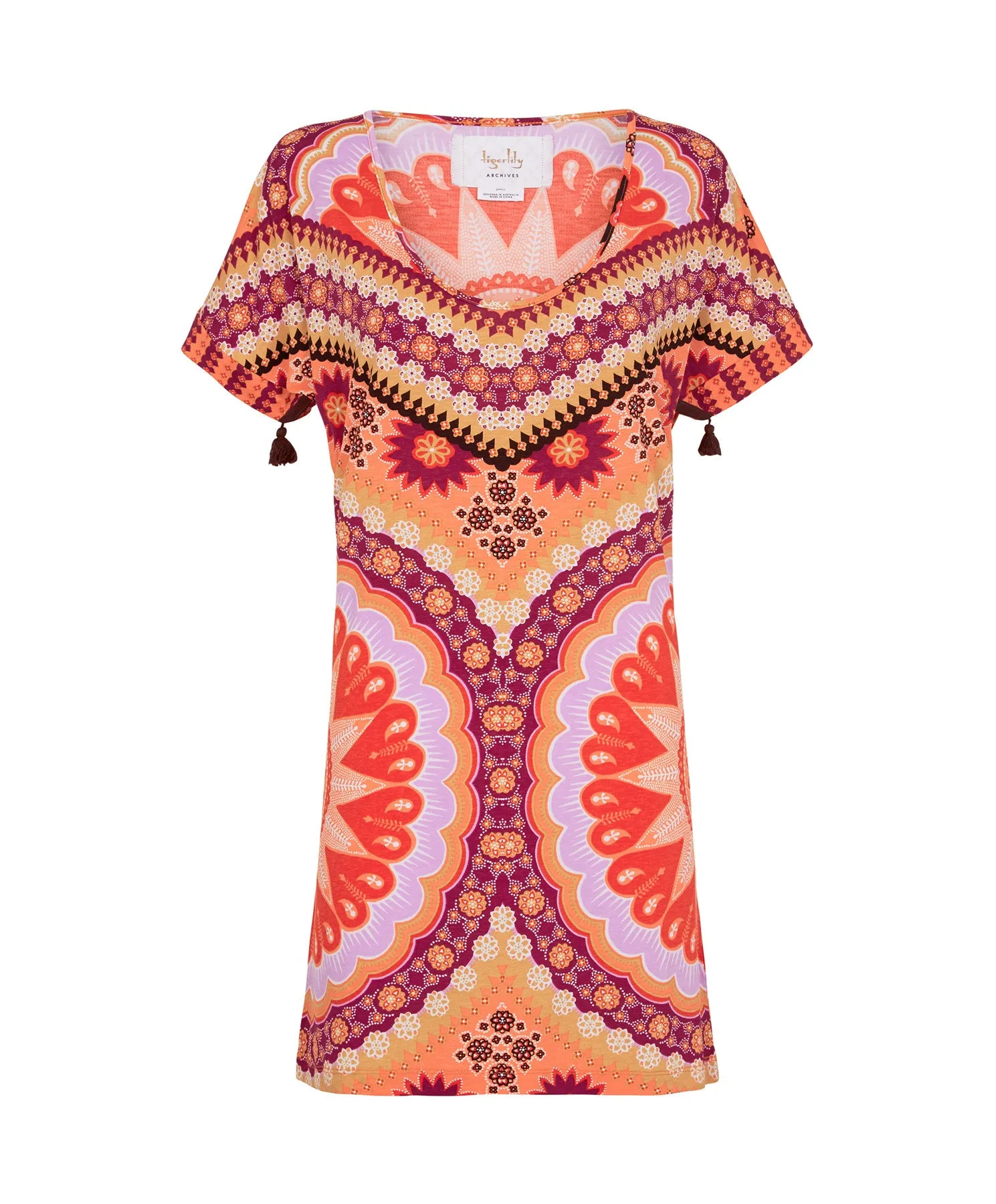 Sun Dress- Eastern Pink