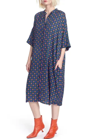 THE PEONY DRESS- Hex dot