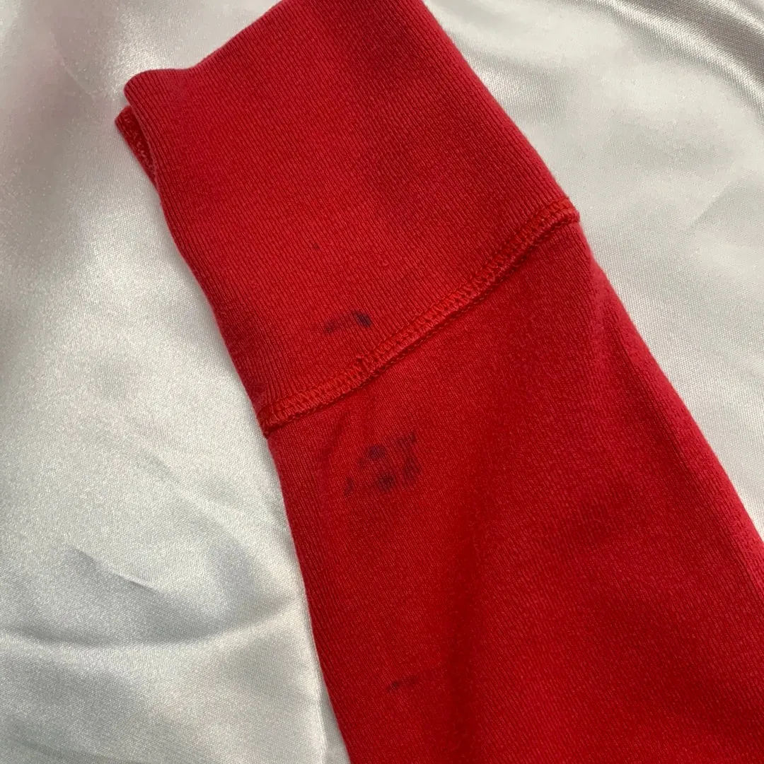 Union Suit Long Johns Thermal Underwear Mens 38 -40 Red Preowned