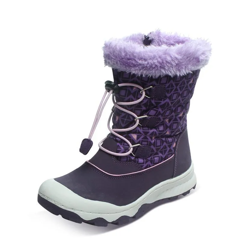 Waterproof Girls Boots Warm Inside, Weatherproof Outside.