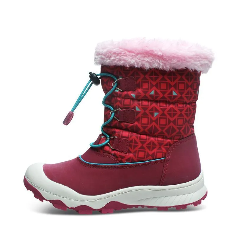 Waterproof Girls Boots Warm Inside, Weatherproof Outside.