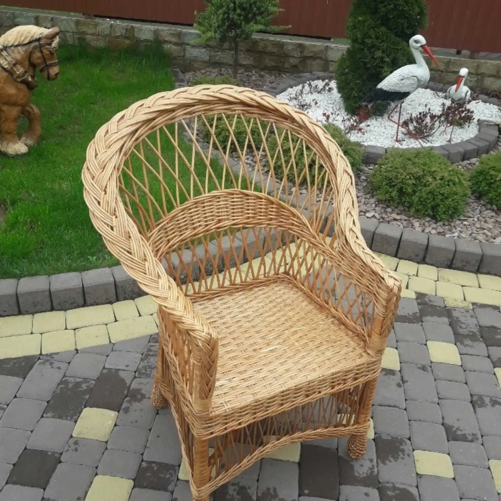 Wicker furniture set of 5 pcs