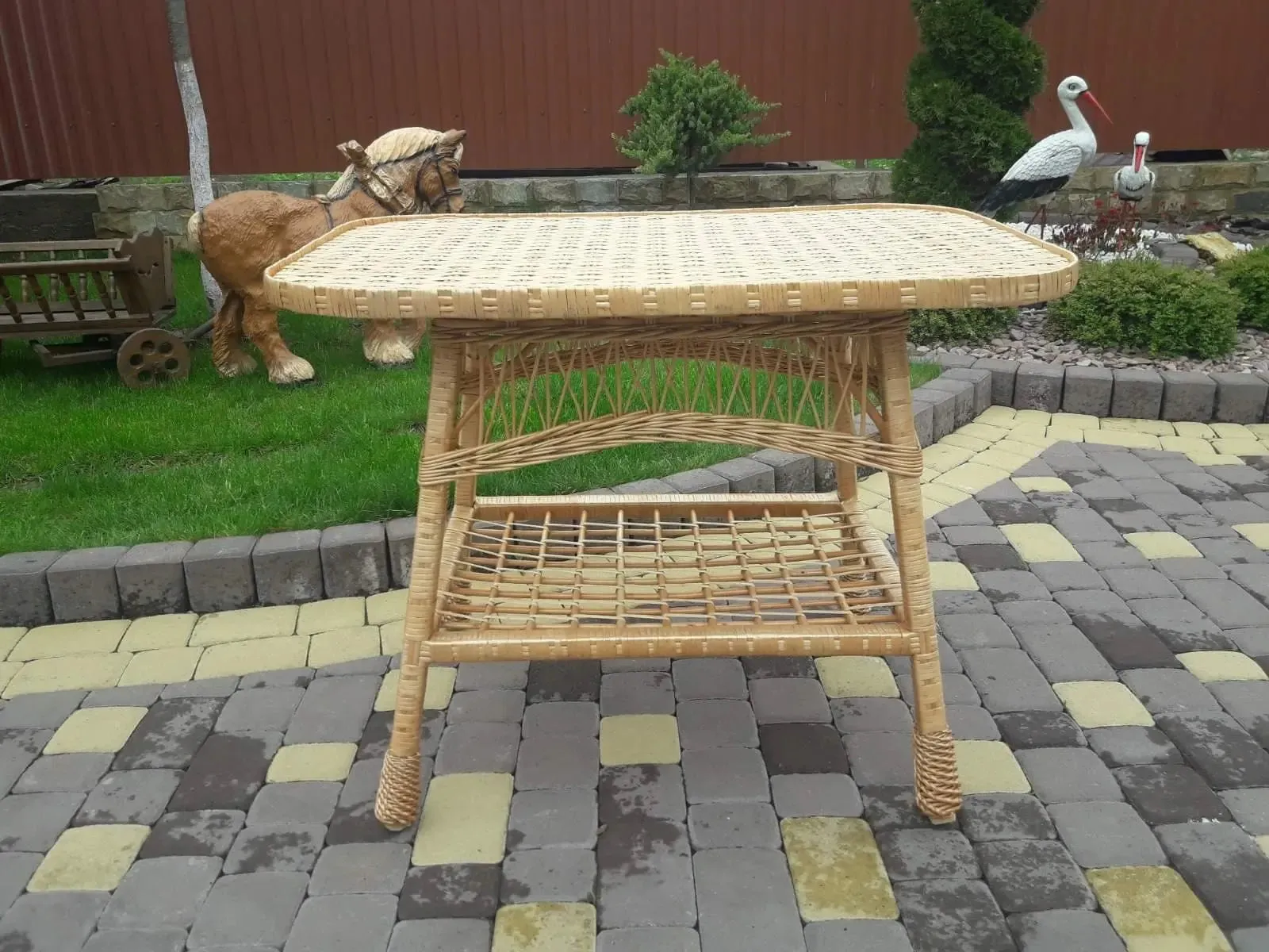 Wicker furniture set of 5 pcs